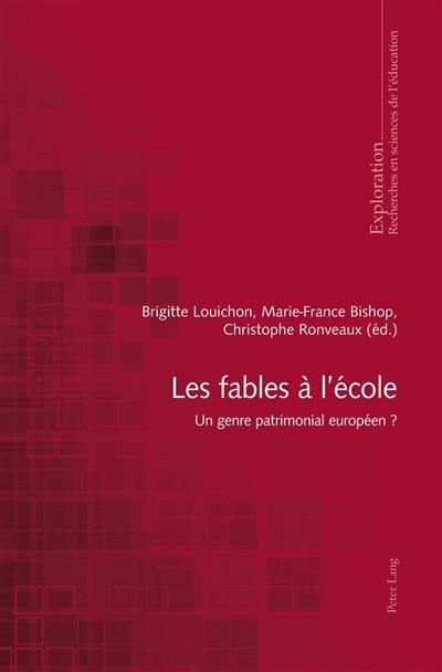 Les fables à l'école : un genre patrimonial européen ?