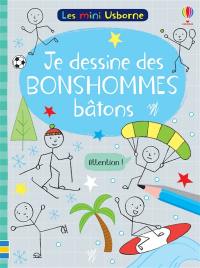 Je dessine des bonshommes bâtons : Les mini Usborne