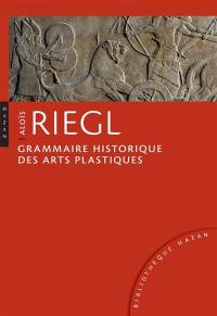 Grammaire historique des arts plastiques : volonté artistique et vision du monde