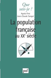 La population française au XXe siècle