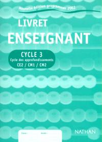 Livret d'évaluation, cycle 3 : maître