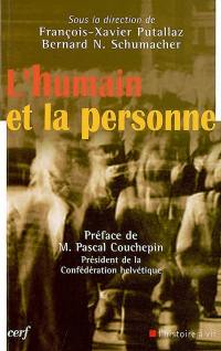 L'humain et la personne