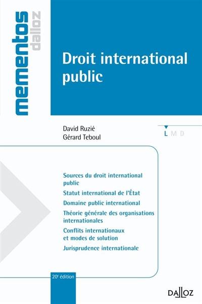 Droit international public