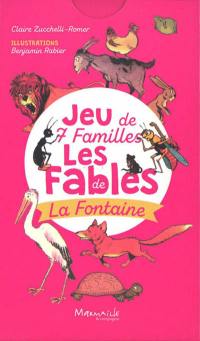 Jeu de 7 familles : les fables de La Fontaine