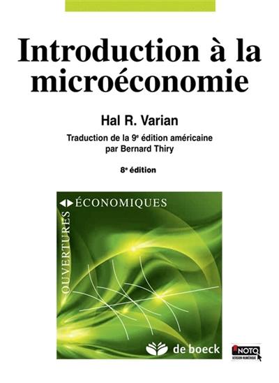 Introduction à la microéconomie