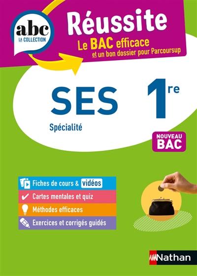 SES 1re : spécialité : nouveau bac