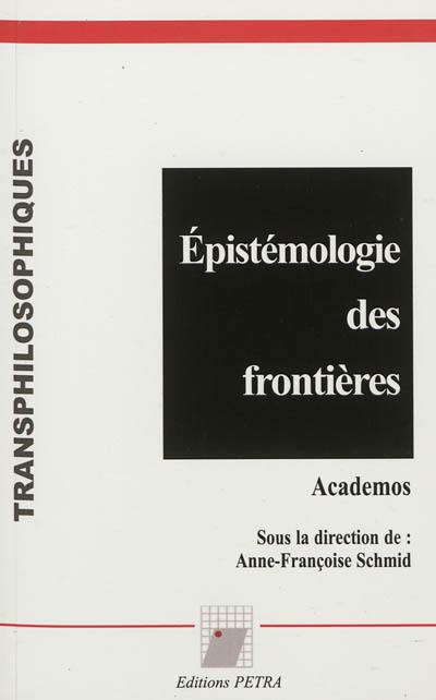 Epistémologie des frontières