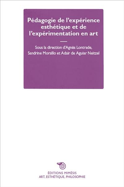 Pédagogie de l'expérience esthétique et de l'expérimentation en art