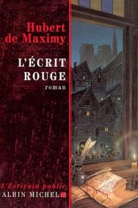 L'écrit rouge