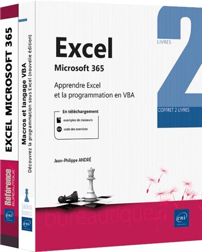 Excel Microsoft 365 : apprendre Excel et la programmation en VBA