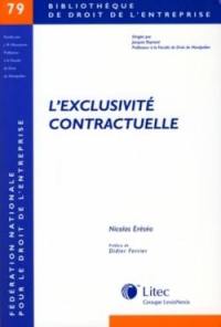 L'exclusivité contractuelle