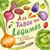 A la table avec des légumes