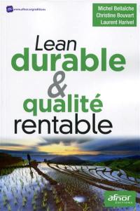 Lean durable & qualité rentable