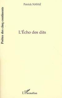 L'écho des dits