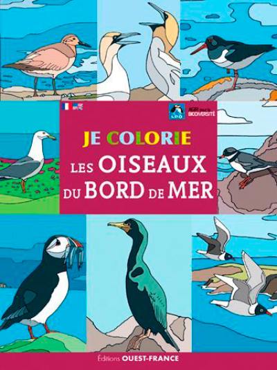 Je colorie les oiseaux du bord de mer