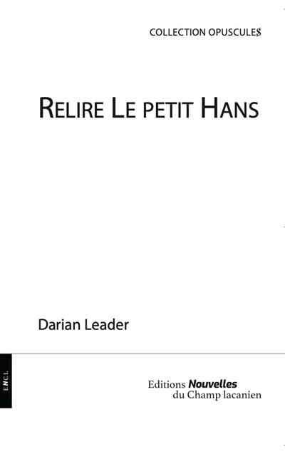 Relire Le petit Hans