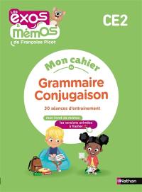 Mon cahier de grammaire conjugaison CE2 : 30 séances d'entraînement