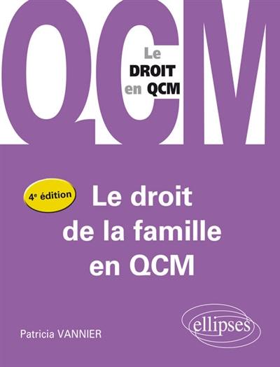 Le droit de la famille en QCM