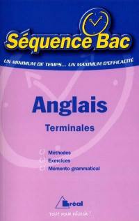 Anglais terminales