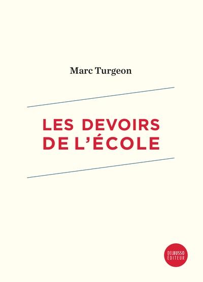 Les devoirs de l'école