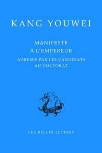 Manifeste à l'empereur adressé par les candidats au doctorat