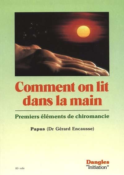 Comment on lit dans la main : premiers éléments de chiromancie