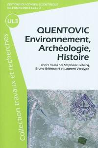 Quentovic : environnement, archéologie, histoire : actes du colloque international de Montreuil-sur-Mer, Etaples et Le Touquet et de la journée d'études de Lille sur les origines de Montreuil-sur-Mer (11-13 mai 2006 et 1er décembre 2006)