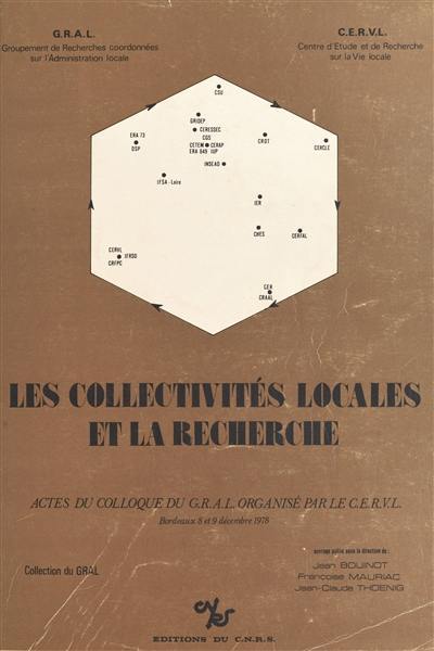 Les Collectivités locales et la recherche