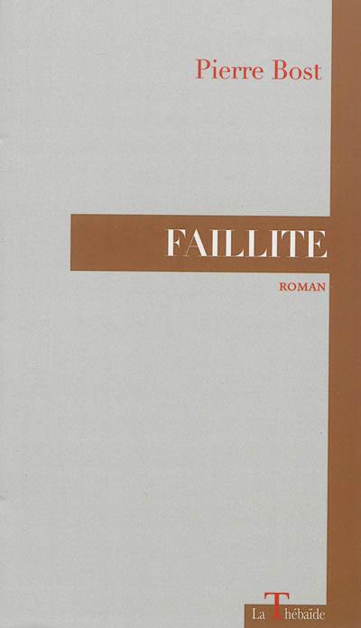 Faillite