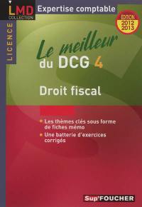 Le meilleur du DCG 4 : droit fiscal