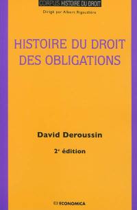 Histoire du droit des obligations