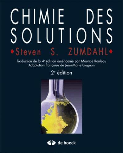 Chimie des solutions