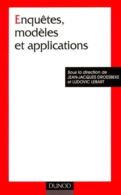 Enquêtes, modèles et applications