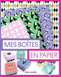 Mes boîtes en papier