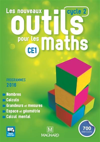 Les nouveaux outils pour les maths CE1, cycle 2 : programmes 2016