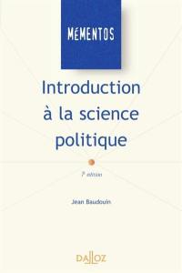 Introduction à la science politique