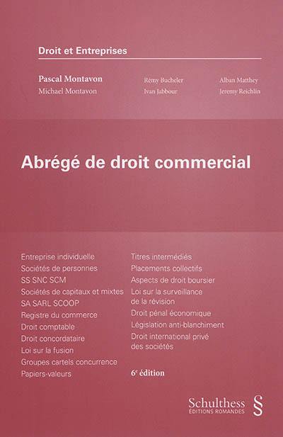 Abrégé de droit commercial