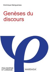 Genèses du discours