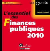 L'essentiel des finances publiques 2010 : à jour de la loi de finances pour 2010