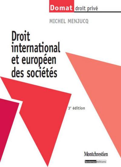 Droit international et européen des sociétés