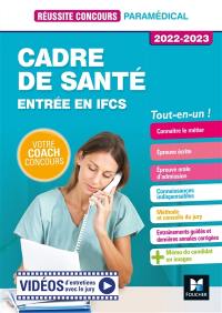 Cadre de santé : entrée en IFCS, tout-en-un ! : 2022-2023