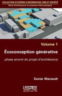 Ecoconception générative : phase amont du projet d'architecture