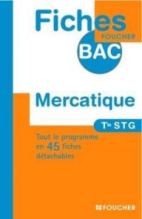 Mercatique terminale STG