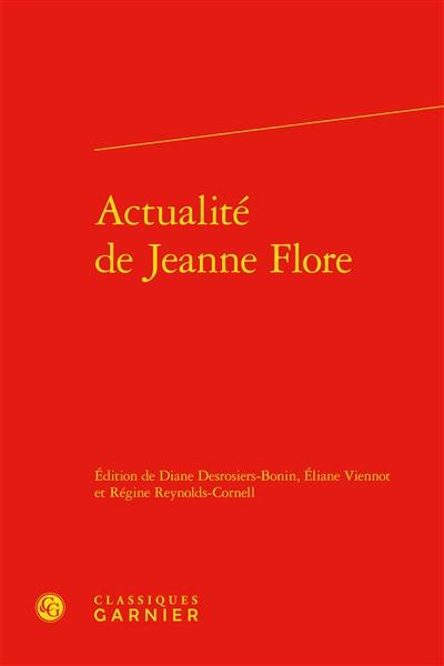 Actualité de Jeanne Flore