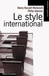 Le style international