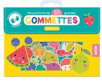 Ma pochette de 50 grandes gommettes : les fruits