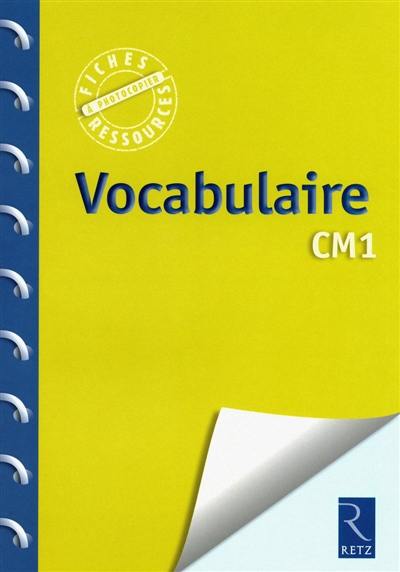 Vocabulaire CM1