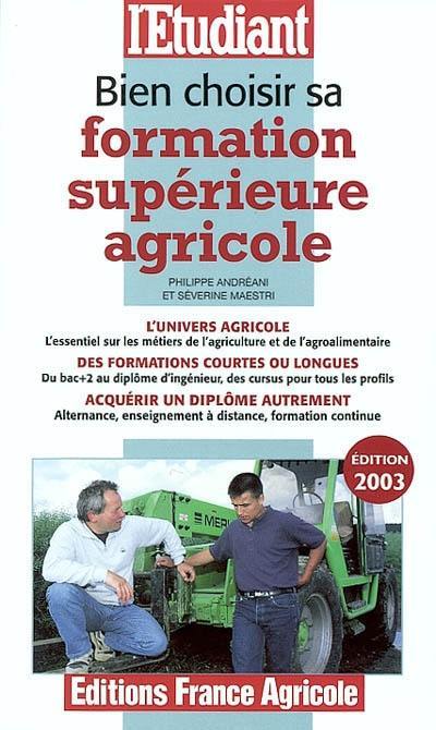 Bien choisir sa formation supérieure agricole