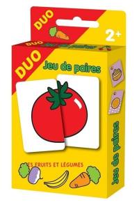 Les fruits et légumes : jeu de paires