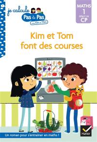 Kim et Tom font des courses : maths 1, début de CP